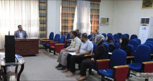 كلية الهندسة تنظّم ندوة علمية حول الألياف البوليمرية النانوية وتطبيقات الذكاء الاصطناعي.